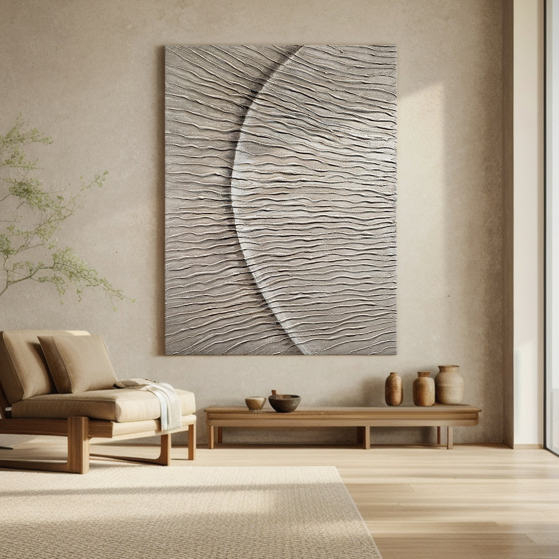 Gray Textured Sun 1:2 #G002