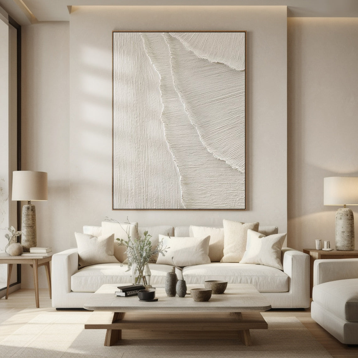 White Textured Dune 3:2 #WM002