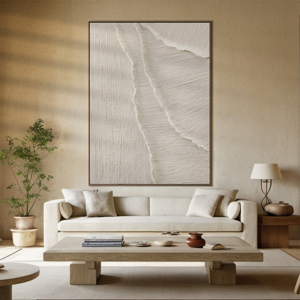 White Textured Dune 1:2 #WM002