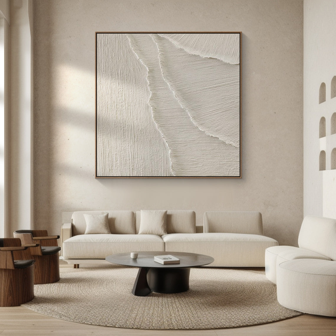 White Textured Dune 1:1 #WM002